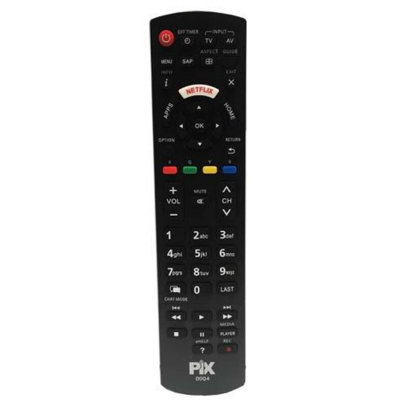 Telecomando Originale Panasonic N2QAYB001010 Per TV Smart – Nero, Compatibile Con Serie EX400, EX600