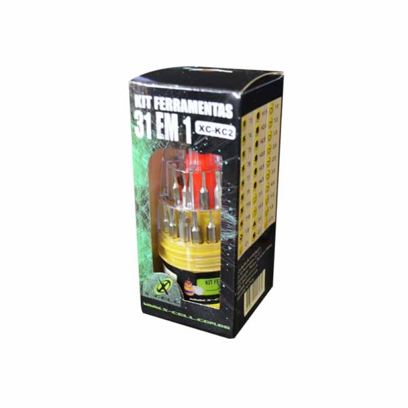KIT FERRAMENTAS XCELL 31 EM 1 - XC-KC-2