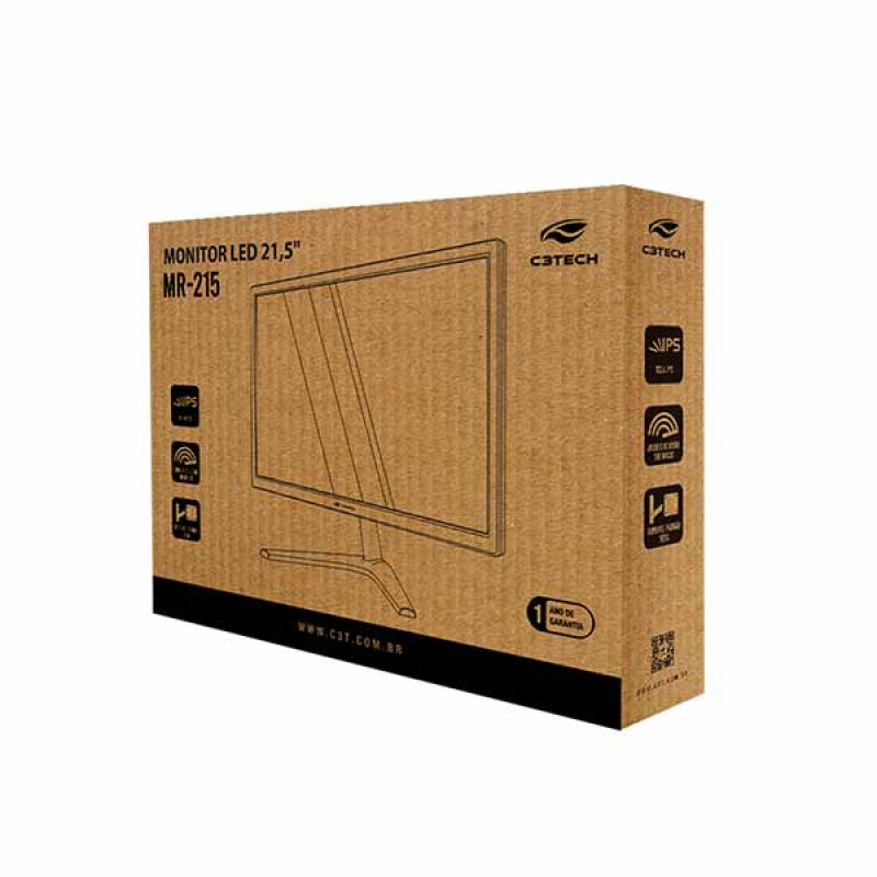 MONITOR LED C3TECH 21,5'' HDMI VESA 1920X1080 5MS ( 1X HDMI / 2X VGA ...