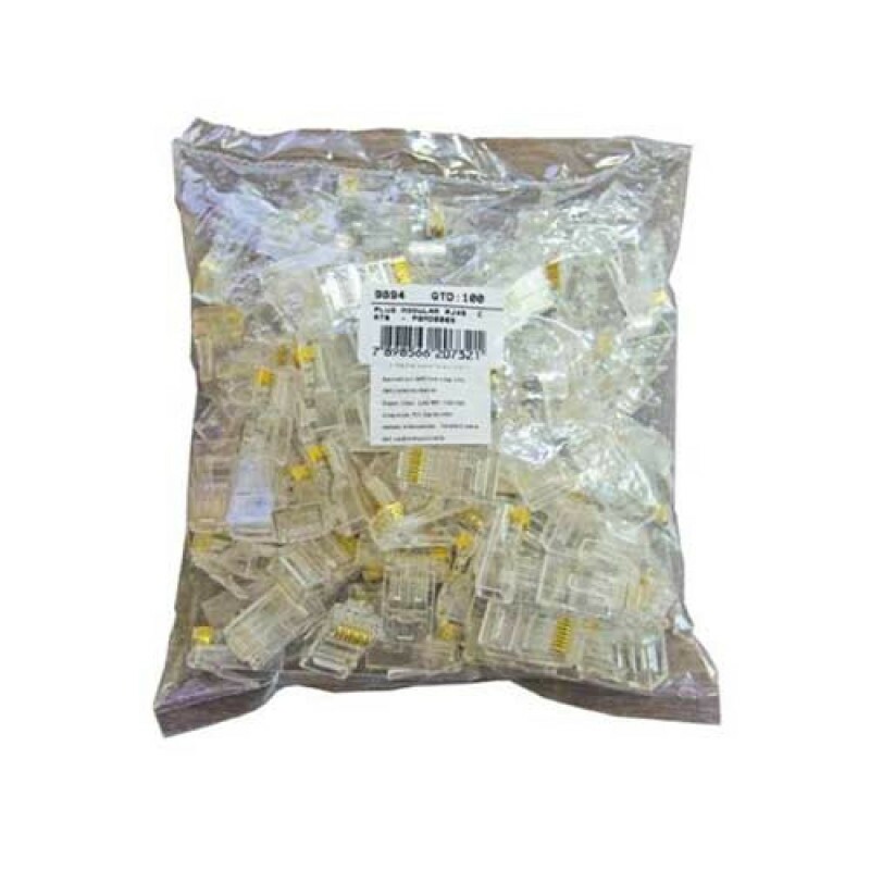 PLUG MODULAR STORM RJ45 8P8C CAT6E - PGMD0005
