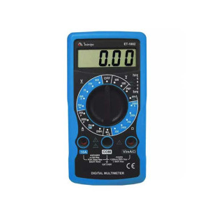 MULTIMETRO DIGITAL MINIPA PROFISSIONAL CAT I 600V - ET-1002 - FR