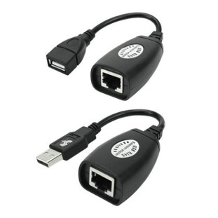 ADAPTADOR EXTENSOR USB 5+ VIA RJ-45 ATE 50M - 018-0158