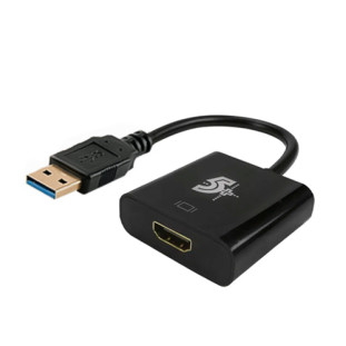 CONVERSOR USB 5+ 3.0 A MACHO X HDMI FEMEA 15CM - 075-0827