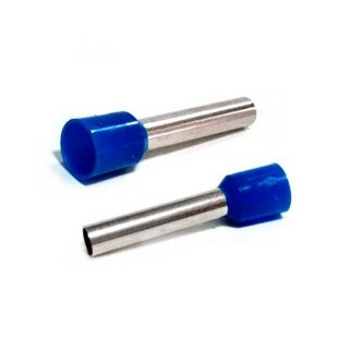 TERMINAL ILHOS TUBULAR SIMPLES 6MM2 AZUL - CNTB0001