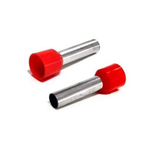 TERMINAL ILHOS TUBULAR SIMPLES 10MM2 VERMELHO - CNTB0002