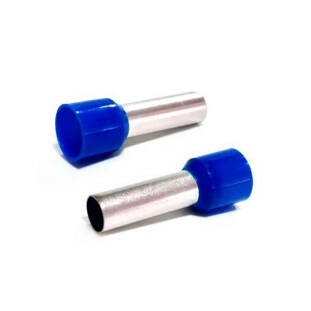 TERMINAL ILHOS TUBULAR SIMPLES 16MM2 AZUL - CNTB0003