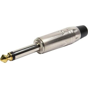 PLUG P10 MONO METAL PROFISSIONAL NIQUEL ( BAQUELITE ) - PGPZ0037