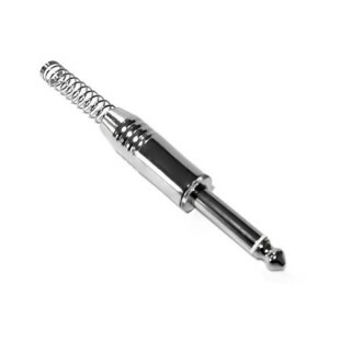 PLUG P10 MONO METAL PROFISSIONAL COM MOLA ESPAÇADA ( BAQUELITE ) - PGPZ0046