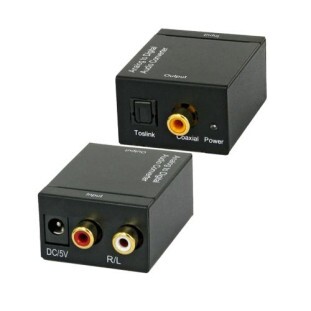 CONVERSOR RCA STORM X OPTICO TOSLINK/ COAXIAL (ACOMPANHA FONTE) - ADAP0059
