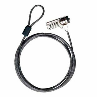 CABO TRAVA DE SEGURANÇA C3TECH PARA NOTEBOOK COM SENHA 1,8M - CS-10 - FR