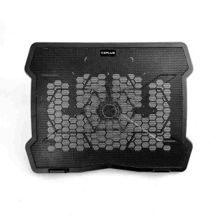 BASE PARA NOTEBOOK C3PLUS PRETO ATE 15.6'' 1 COOLER FAN SUPER SELENCIOSO PORTA USB ADICIONAL - NBC-01BK