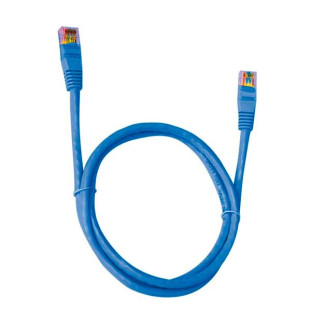 CABO DE REDE PLUS CABLE PATCH CORD CAT-6 UTP 1,5M AZUL PC-ETH6U15BL - 441050301510