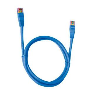 CABO DE REDE PLUS CABLE PATCH CORD CAT-6 UTP 1,5M AZUL - PC-ETH6U15BL