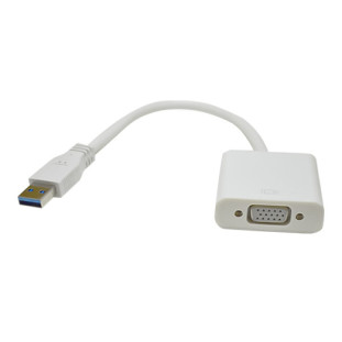 CONVERSOR USB 3.0 STORM X VGA 15CM BRANCO - ADAP0067