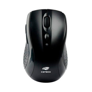 MOUSE SEM FIO OFFICE C3TECH 1600DPI 6 BOTOES M-W012BK-V2 - 302020680103