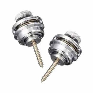 STRAP BUTTONS STAGE PARA GUITARRA/ VIOLAO CROMADO (PAR) - ST218SL-CRO - FR