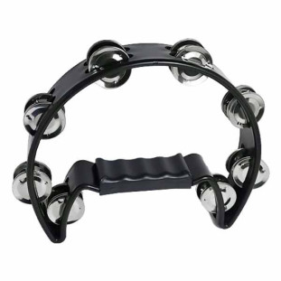 PANDEIRO MEIA LUA STAGE PRETO - ST43