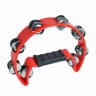 PANDEIRO MEIA LUA STAGE VERMELHO - ST43