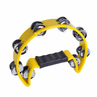 PANDEIRO MEIA LUA STAGE AMARELO - ST43