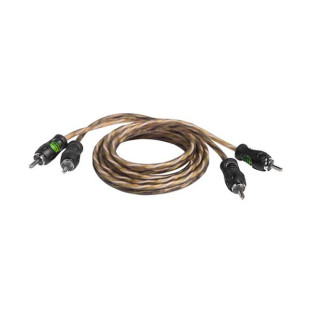 CABO RCA AUTOMOTIVO TECHNOISE SERIES 300 PRO BLINDAGEM CAT-5 4MM 2+2 RETO/RETO 1M PVC TRANSLUCIDO - 126