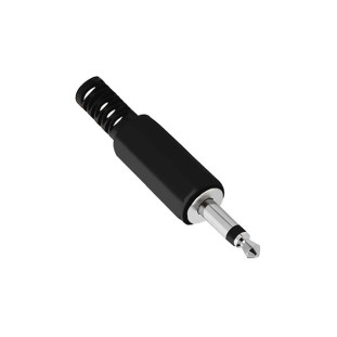 PLUG P2 PLASTICO MONO PRETO - PGPD0002