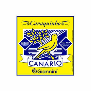 ENCORDOAMENTO PARA CAVAQUINHO GIANNINI CANARIO GESCB (.010 - .023) MEDIA COM BOLINHA - 5919