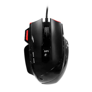 MOUSE GAMER HOOPSON GEMINI USB 3200DPI 7 BOTOES LED RGB - GX-350+ - FR20