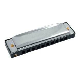 GAITA STAGE DIATONICA EM C AÇO INOX/ BRONZE - SH20