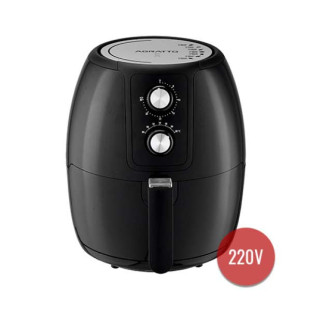 FRITADEIRA ELETRICA AGRATTO AIR FRYER SUPREMMA PRETA 3,6L FES-02 1500W 220V - 9576 - FR