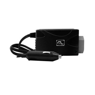 INVERSOR DE POTENCIA MULTILASER AUTOMOTIVO 12V PARA 127V 150W SAIDA USB - AU900