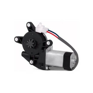 MOTOR DE VIDRO ELETRICO FIRST OPTION UNIVERSAL 12V 8 DENTES LADO DIREITO CINZA - 8D12VDIR - FR