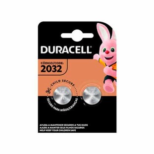 BATERIA LITHIUM DURACELL 3V CR2032 C/2 - 1019162