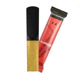 PALHETA PARA SAXOFONE ALTO N2.5 DADDARIO WOODWINDS PLASTICOVER RRPASX250 C/1 - 33687