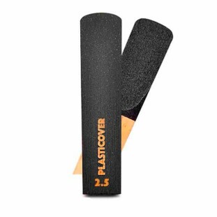 PALHETA PARA SAXOFONE SOPRANO N2.5 DDADDARIO WOODWINDS PLASTICOVER RRP05SSX250 C/5 - 16085 - FR