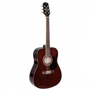 VIOLAO AÇO ELETROACUSTICO GIANNINI PERFORMANCE GD-1 EQ TRANSLUCENT DARK WINE (TDW) - 23449