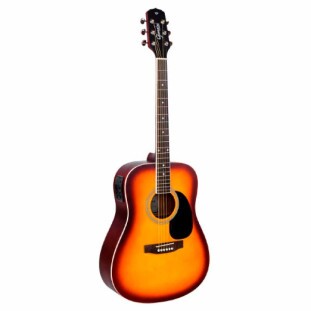 VIOLAO AÇO ELETROACUSTICO GIANNINI PERFORMANCE GD-1 EQ TOBACCO SUNBURST (TS) - 23450