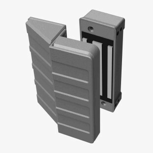 FECHADURA ELETROIMA AGL AL150 CINZA - 1301003