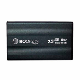 CASE PARA HD 2.5'' HOOPSON USB 2.0 SATA PRETO - CHD-001