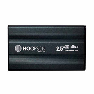 CASE PARA HD 2.5'' HOOPSON USB 2.0 SATA PRETO - CHD-001 - FR