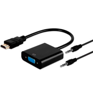 CABO CONVERSOR HDMI STORM X VGA COM AUDIO P2 PT - ADAP0074