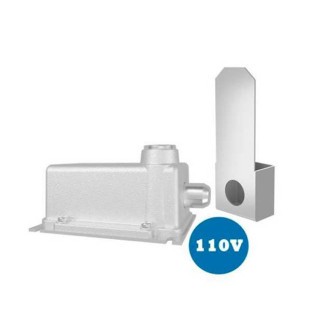TRAVA ELETROMAGNETICA AGL CINZA PARA PORTOES COM MODULO TEMPORIZADOR 110V - 1006002 - FR