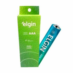 PILHA ALCALINA ELGIN 1,5V AAA TUBO C/24 - 82348