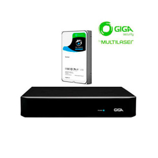 GRAVADOR DVR MULTI GIGA 4 CANAIS 1080N COM HD SEAGATE 1TB SKYHAWK - GS0466 - FR