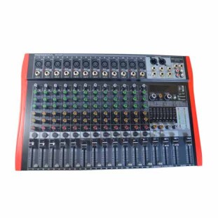 MESA DE SOM SOUNDPRO PROFISSIONAL 12 CANAIS BALANCEADAS COM EFEITOS/ EQUALIZADOR/ PHANTOM/ BLUETOOTH/ USB/ BIVOL - CX120