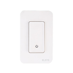 INTERRUPTOR INTELIGENTE ELSYS 1 TECLA WI-FI CONTROLE VIA APP - EPGG22 - FR