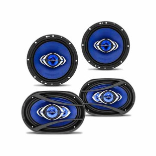 KIT PRATICO HURRICANE 280W RMS 4 OHMS 1 TRIAXIAL 6'' TRIAK 6 + 1 6X9'' CM69 VA10000078 - 10.002