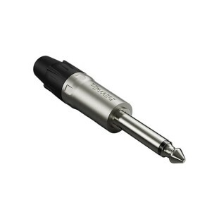 PLUG P10 WIRECONEX MONO PROFISSIONAL WC 1112 PRETO ( BAQUELITE ) - 10297