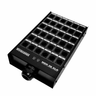 MEDUSA WIRECONEX 36 FURAÇOES XLR SEM CONECTORES COM 1 PRENSA CABO DE NYLON MED2 36 1S - 13550 - FR