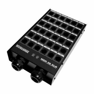 MEDUSA WIRECONEX 36 FURAÇOES XLR SEM CONECTORES COM 2 PRENSA CABO DE NYLON MED2 36 2S - 13551 - FR