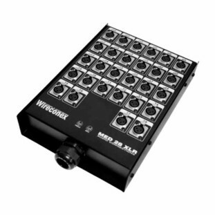 MEDUSA WIRECONEX 28 FURAÇOES XLR COM CONECTORES COM 1 PRENSA CABO DE NYLON MED2 28 1SNCC - 13559 - FR